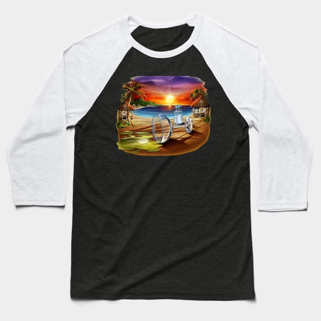 a place to relax Baseball T-Shirt by Jaksel Clothing